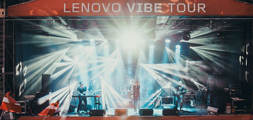 Lenovo Vibe Tour 2014. Полный технический продакшн тура.